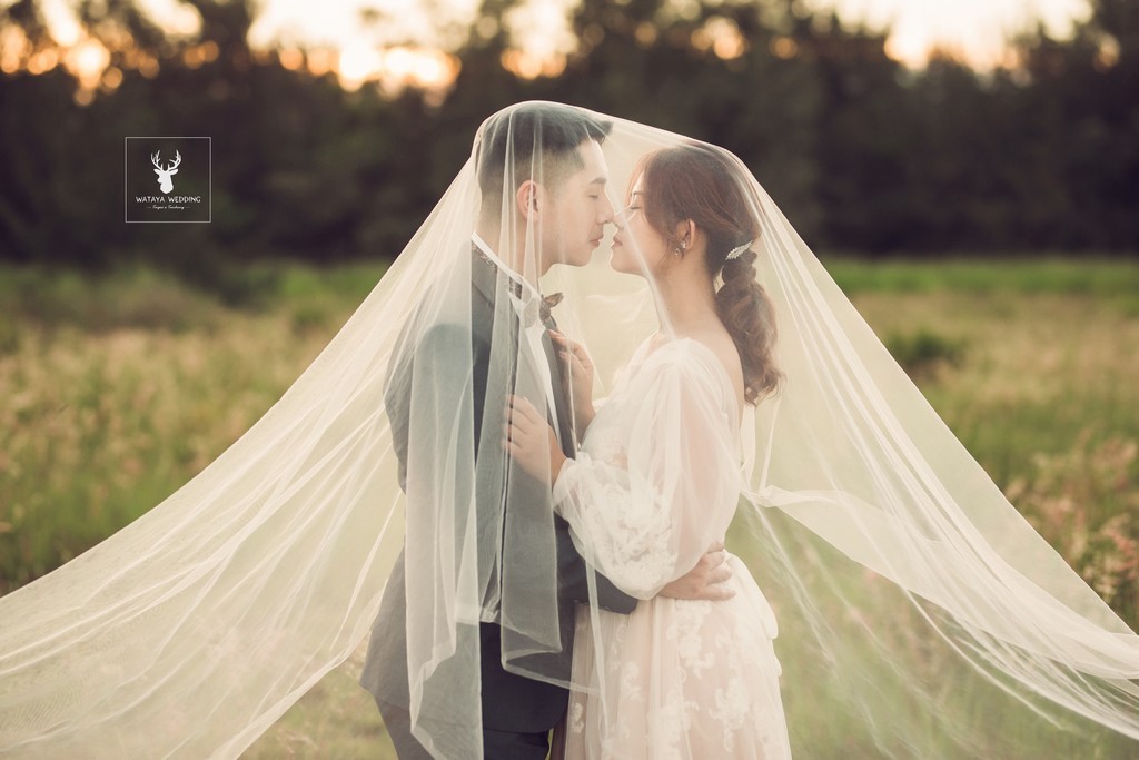 婚紗攝影姿勢:相吻