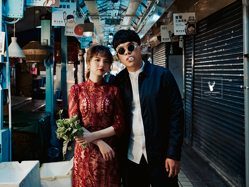 復古婚紗照風格:中式改良旗袍